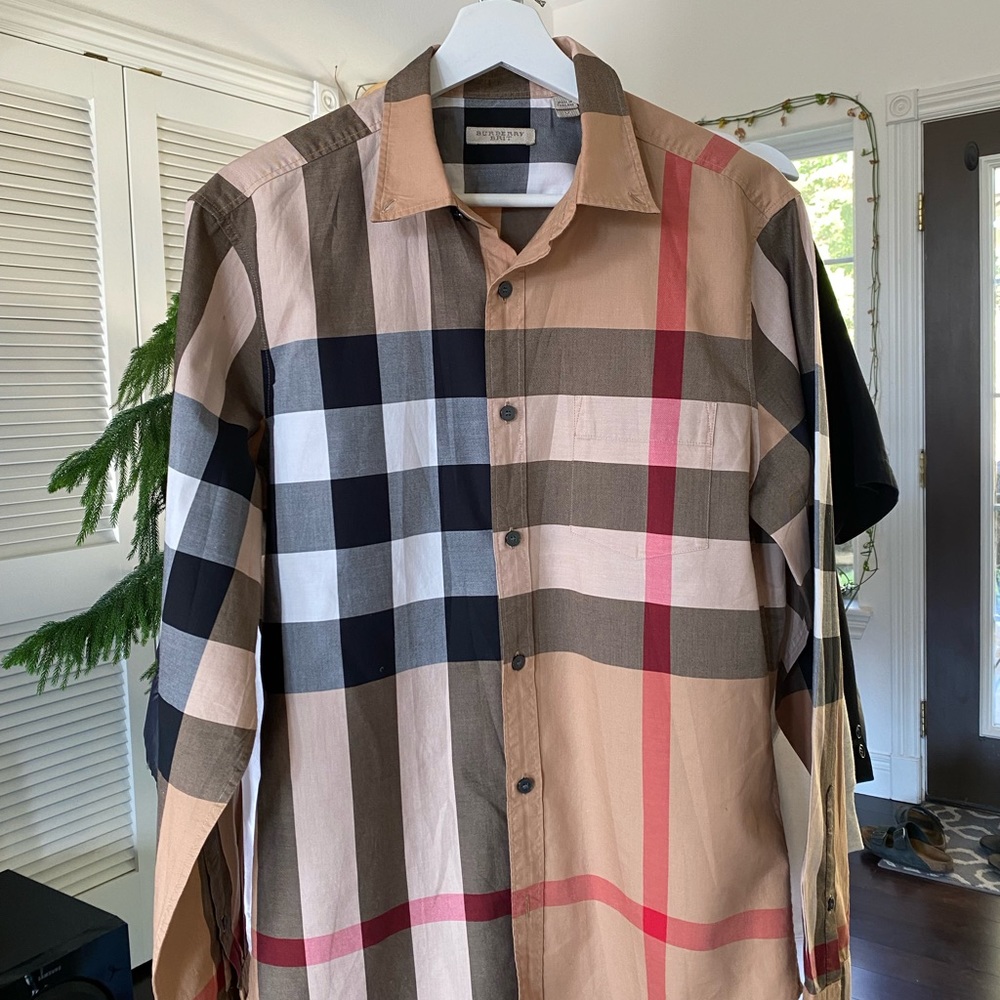 Burberry Cotton Long-Sleeve Shirt